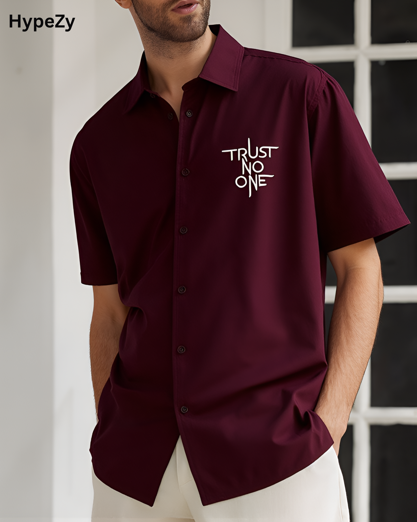 TrustNoOne Premium Oversized Shirt