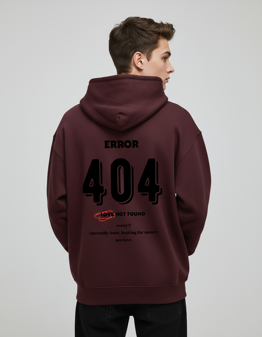 Error404 Premium Oversized Hoodie