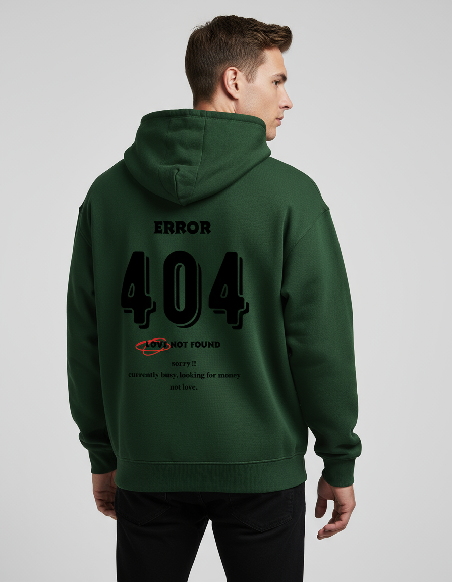 Error404 Premium Oversized Hoodie