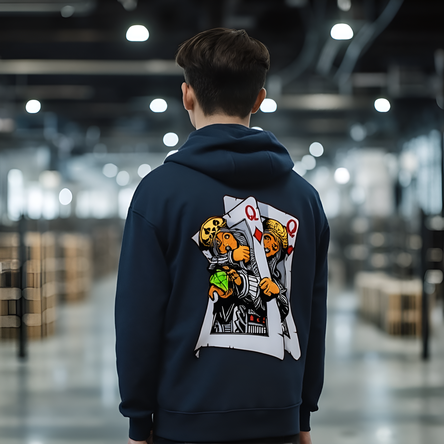 Queens Premium Fit Oversized Hoodie