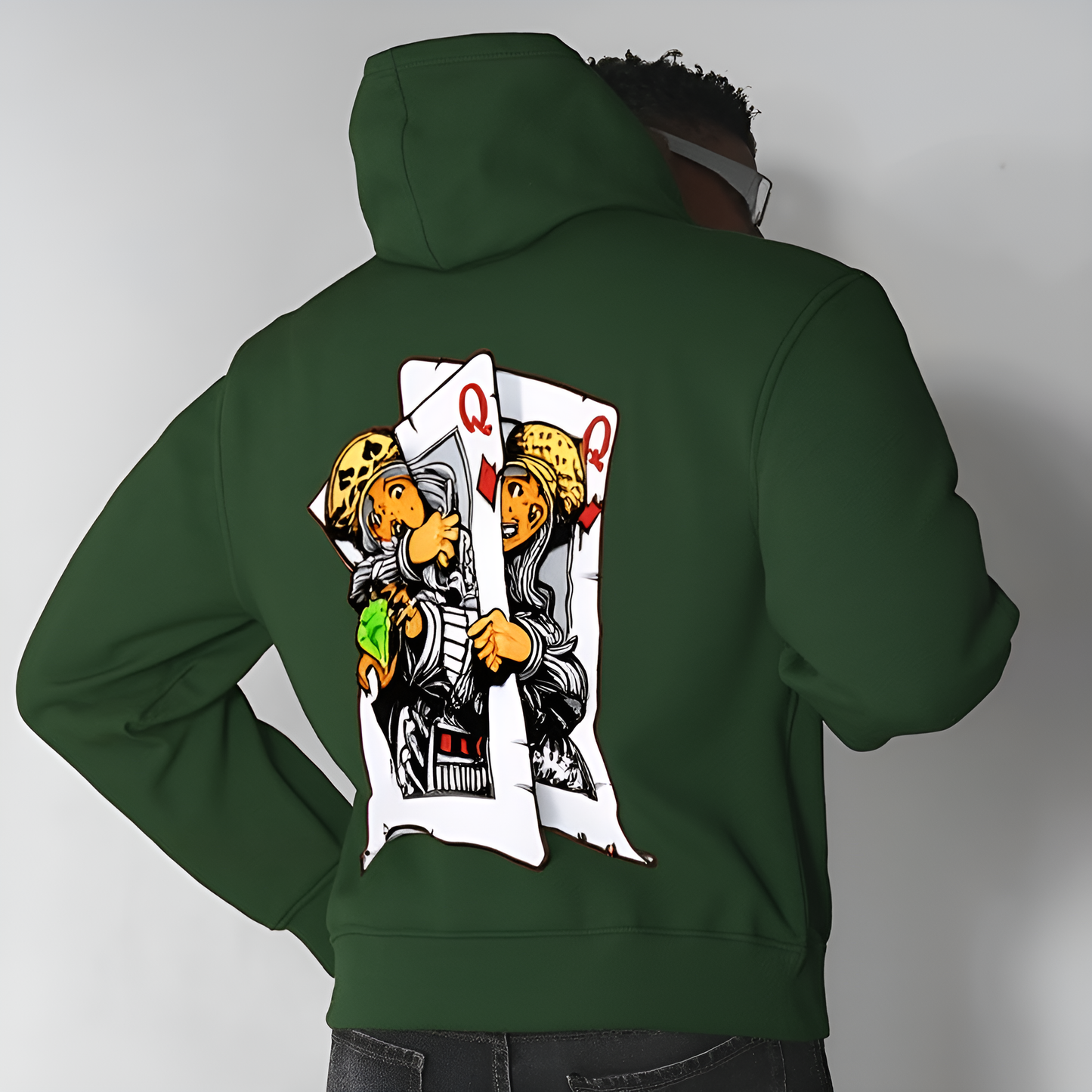 Queens Premium Fit Oversized Hoodie