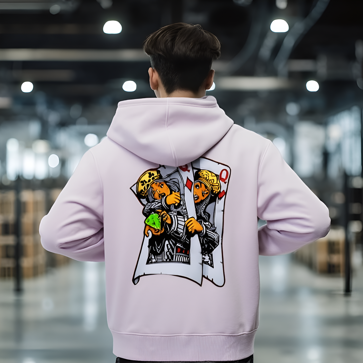 Queens Premium Fit Oversized Hoodie