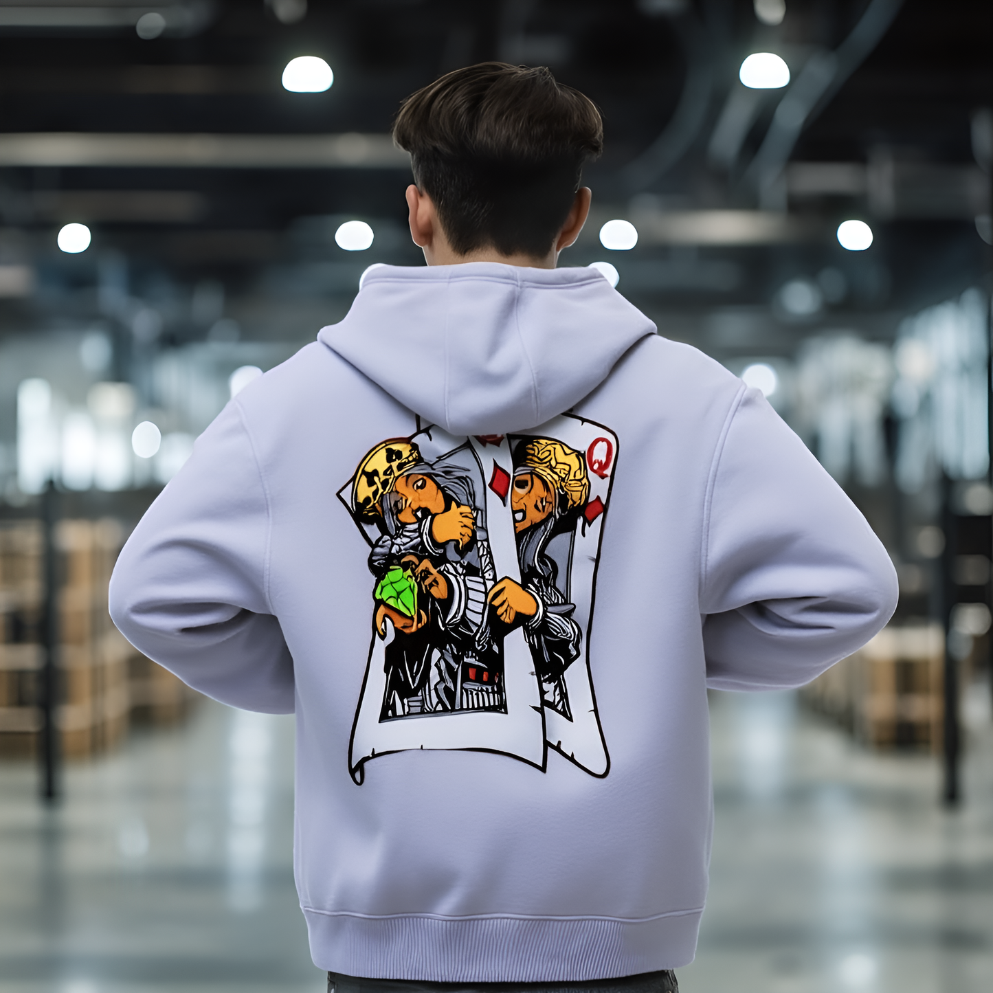 Queens Premium Fit Oversized Hoodie