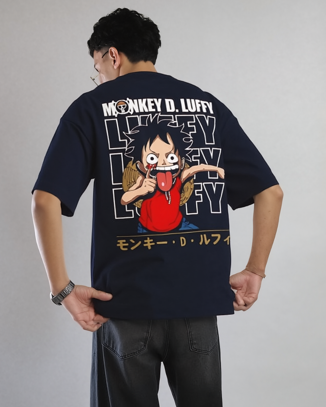 Luffy Premium Terry Oversized T-shirt