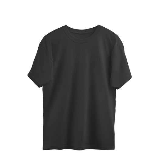 Black Oversized T-shirt | Anime character