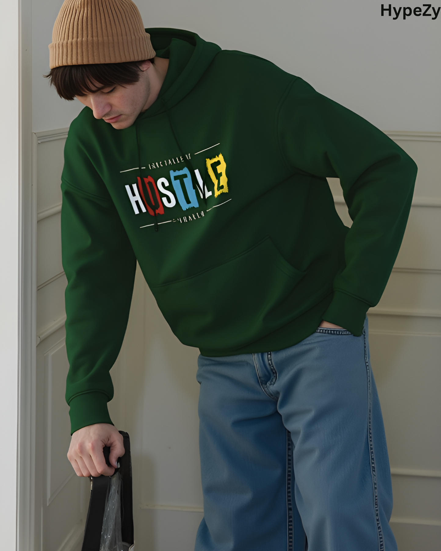 Hustle Premium Oversized Hoodie