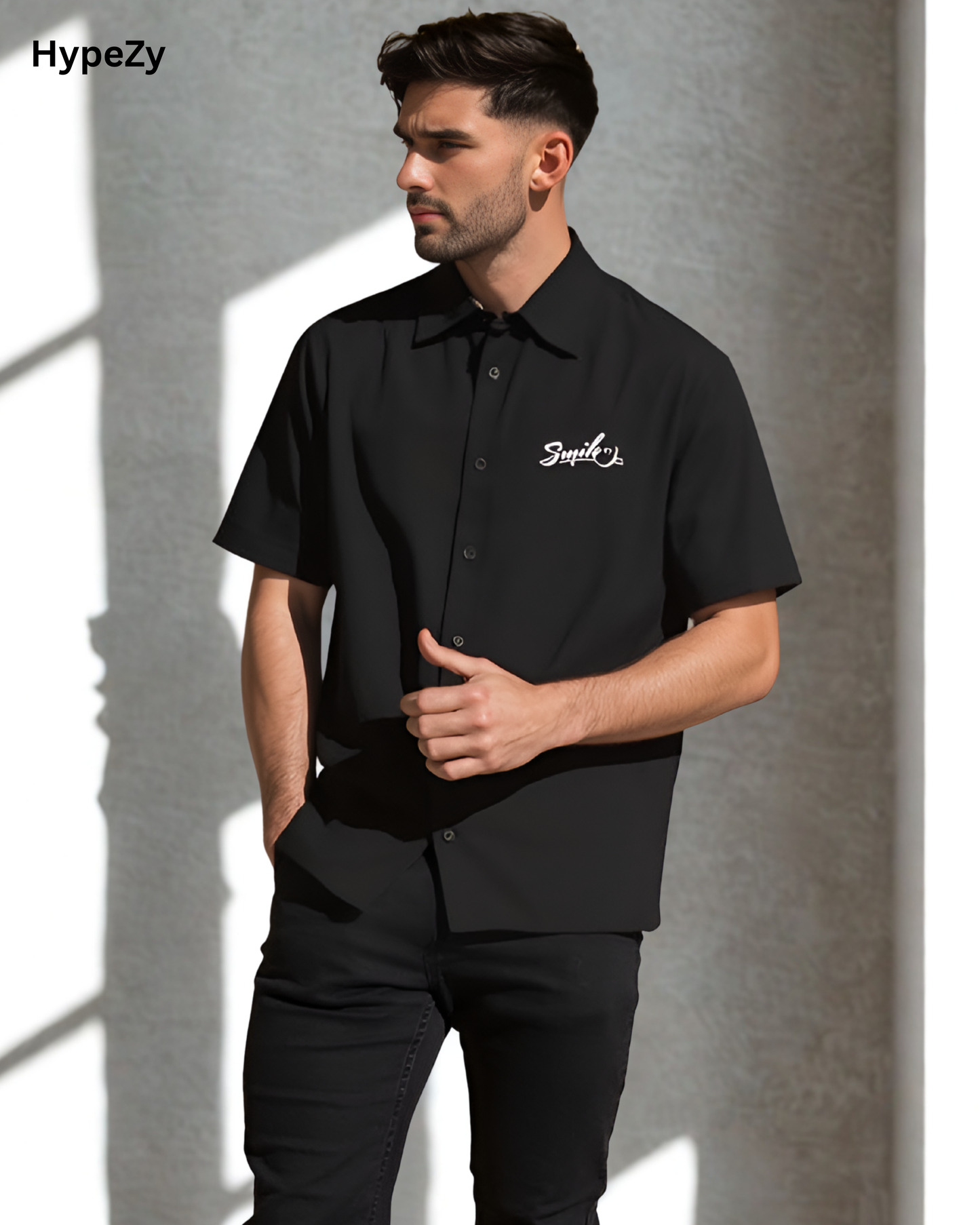 Smile Premium Oversized Shirt