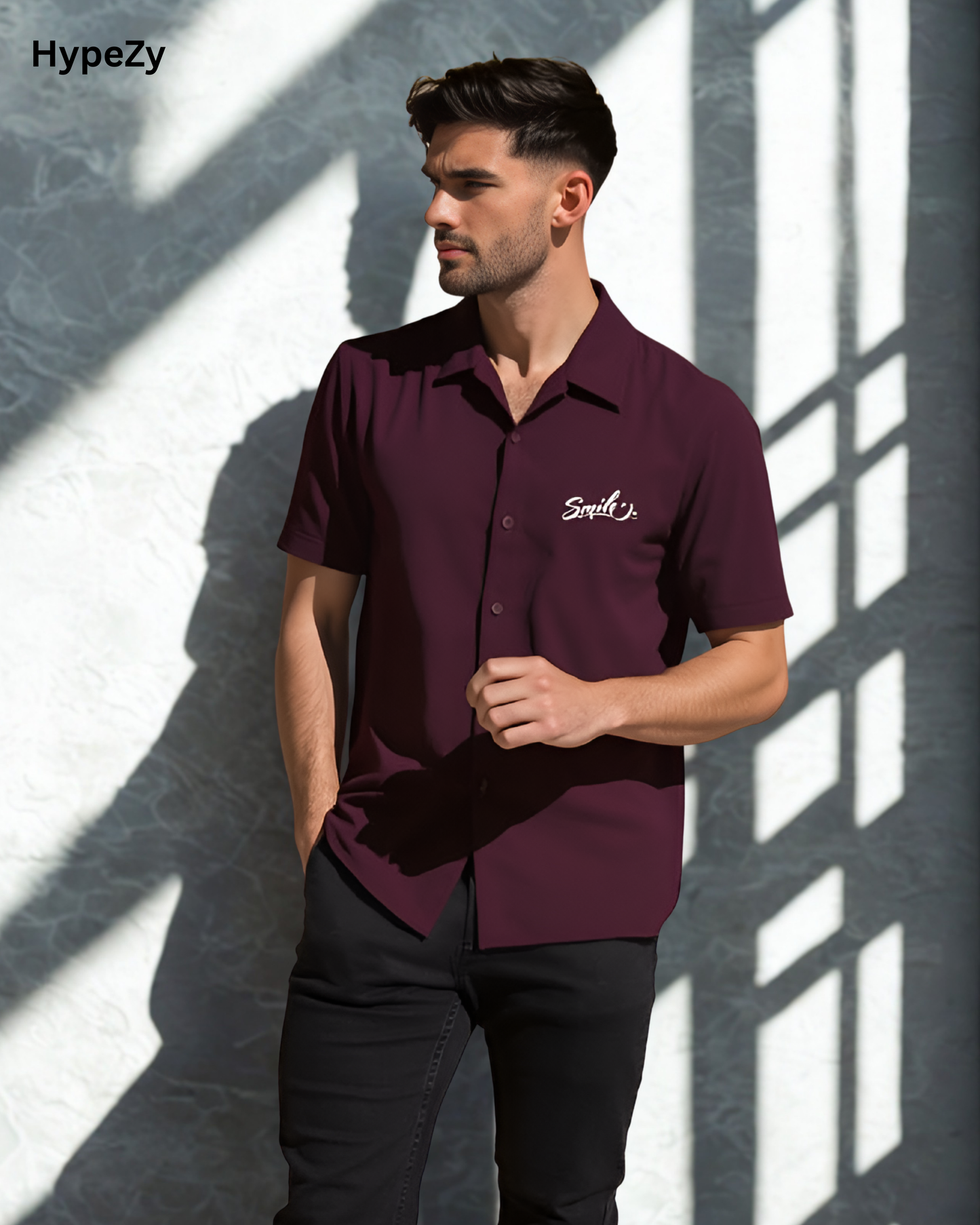 Smile Premium Oversized Shirt